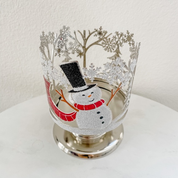 Bath & Body Works Other Bath Body Works Snowman 3 Wick Candle
